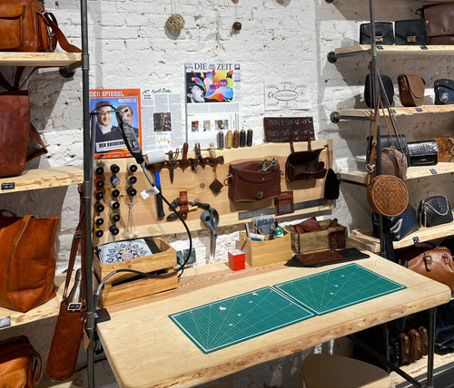 Knutselhoek in de winkel