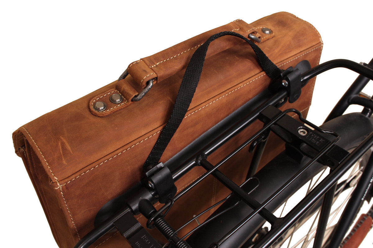 Gusti Peter S. Luggage Carrier Bag Leather - Briefcase Bicycle Bag 2-in-1 Teacher Bag Office Bag Work Bag Leather Bag Vintage Leather, Brown, Brown Gusti Peter S. Luggage Carrier Bag Leather - Briefcase Bicycle Bag 2-in-1 Teacher Bag Office Bag Work Bag Leather Bag Vintage Leather, Brown, Brown