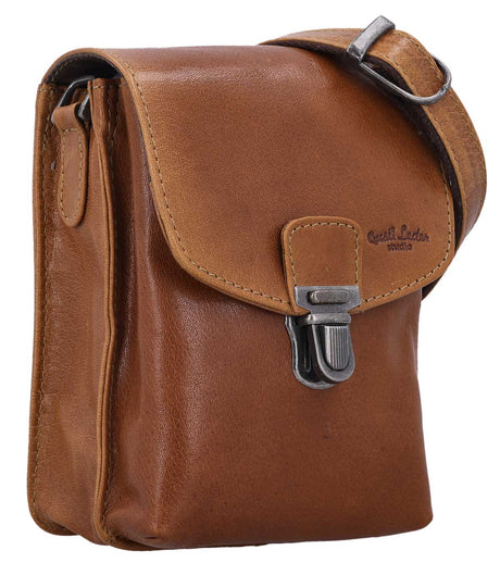SH Leder ® Marie G528 Heuptas van echt leer, uniseks, voor festivals, reizen, middelgrote crossbody tas, 32 x 17 cm, goud, Medium SH Leder ® Marie G528 Heuptas van echt leer, uniseks, voor festivals, reizen, middelgrote crossbody tas, 32 x 17 cm, goud, Medium